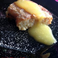 A picture of Vegan Mango Cake.