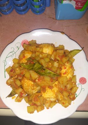 Foto resep Balado Telur dan Kentang