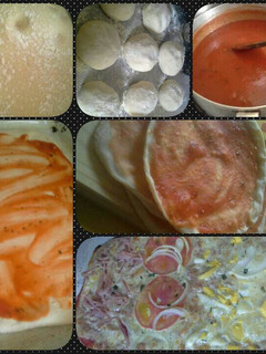 Una foto de Pizza fina