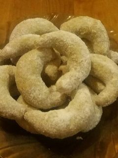 Diabetikus vaníliás kifli recept fotója