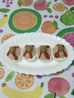 Foto principal de Huevos rellenos de paté al oporto