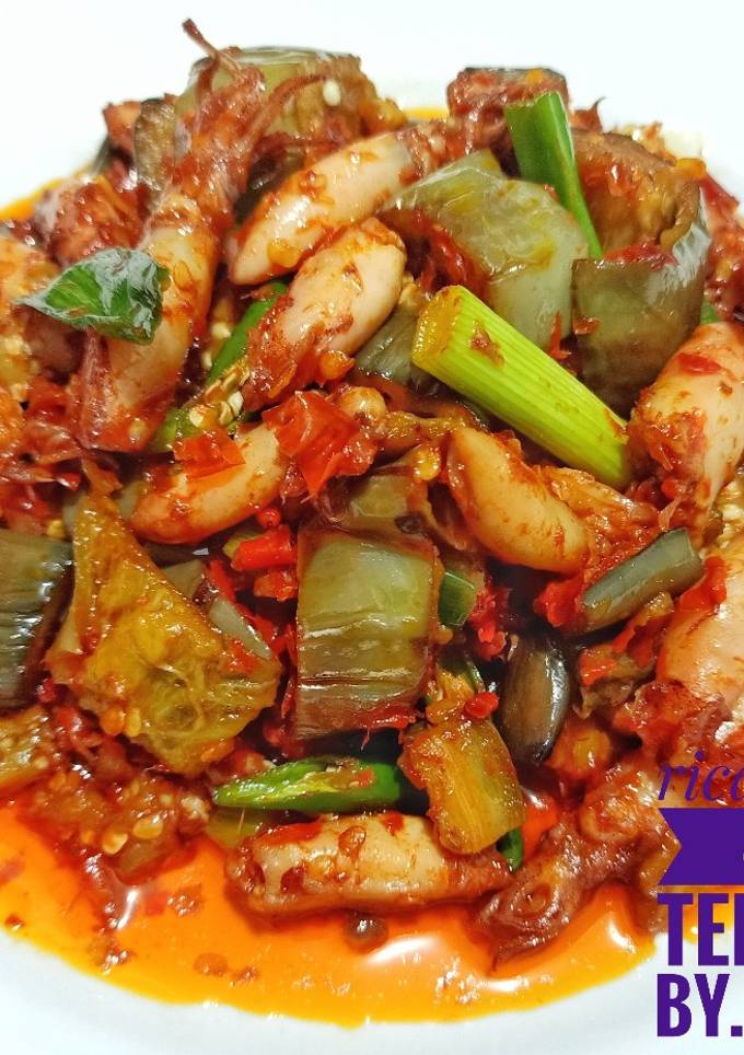 Resep Rica cumi asin 🍆terong oleh Helen Helen - Cookpad