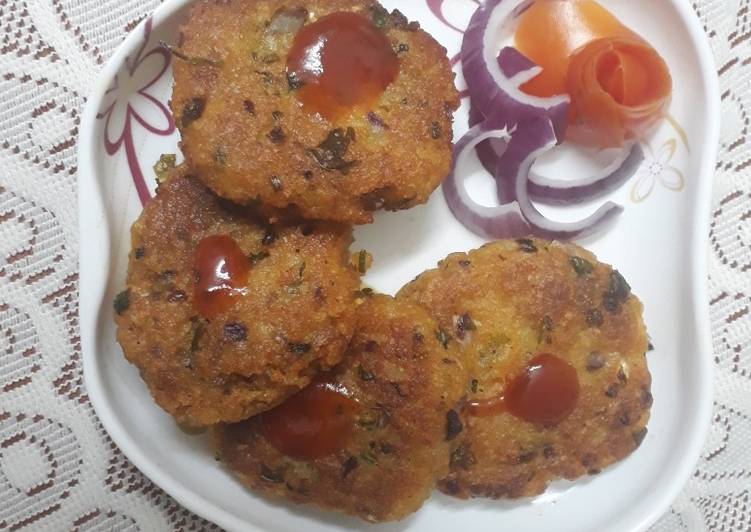 Leftover chapati cutlet