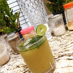 A picture of Digestive Drink with Homemade JalJeera  Powder.