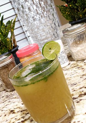 A picture of Digestive Drink with Homemade JalJeera  Powder.
