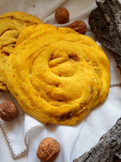 عکسی از دستور نان روغنی سبزوار(نان لایه)