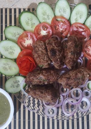 A picture of Fried Gola Kabab.