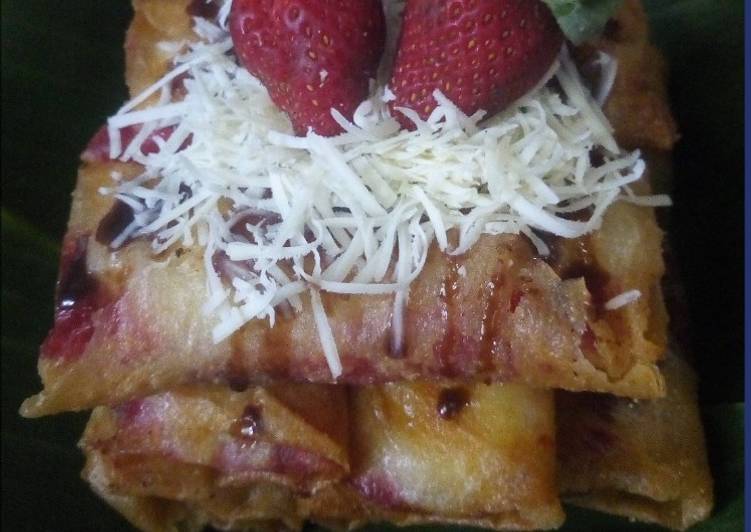 Pisang strawberry lumer