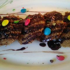 A picture of Chocolate idli.
