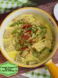 Gulai Tempe Buncis Ayam Giling