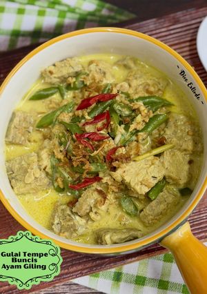 Foto resep Gulai Tempe Buncis Ayam Giling