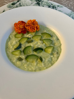Foto di Risotto di zucchina cremoso