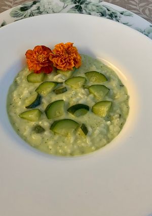 Foto di Risotto di zucchina cremoso