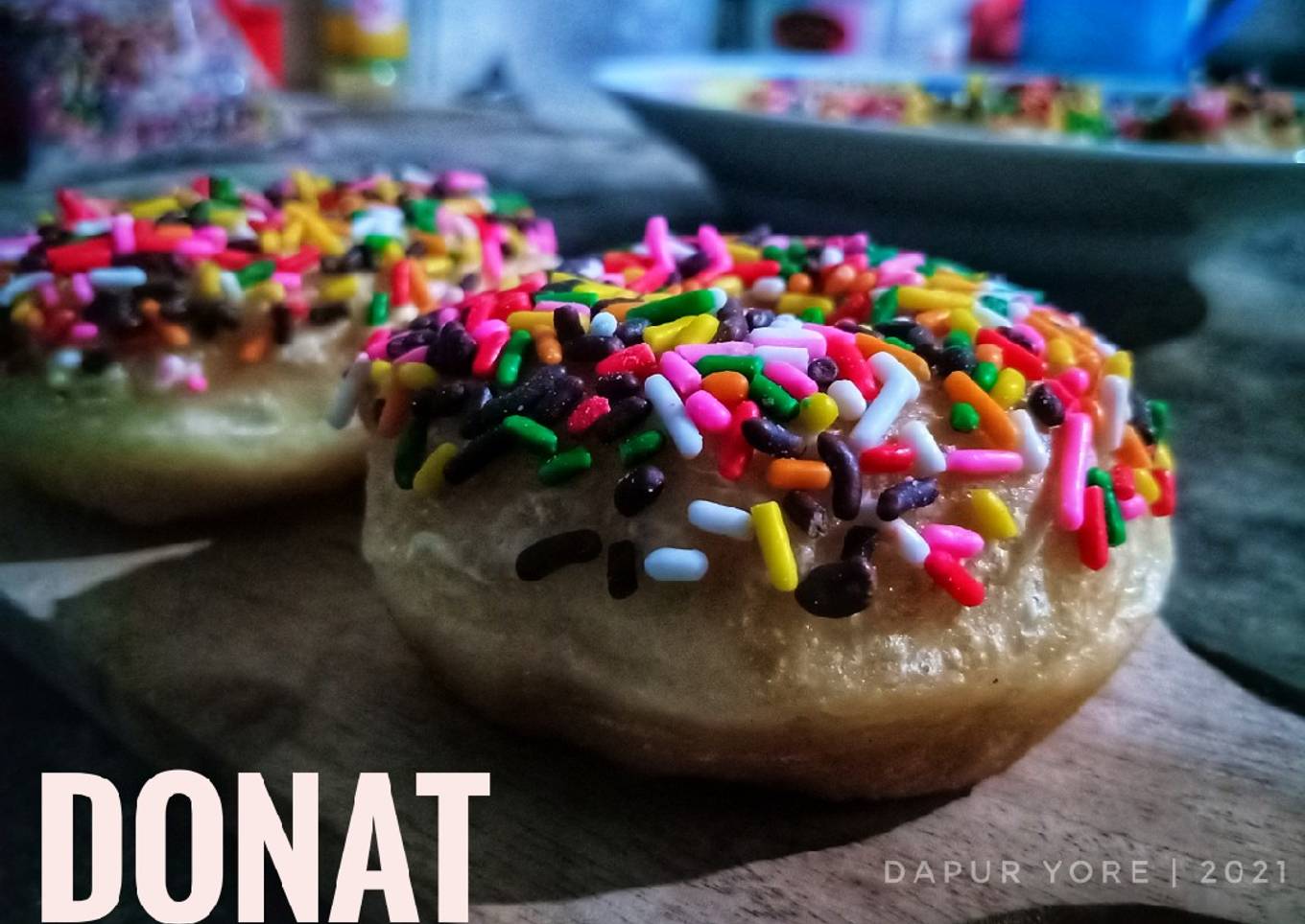 #147 Donat Maizena (tahan lembut hingga 3 hari)