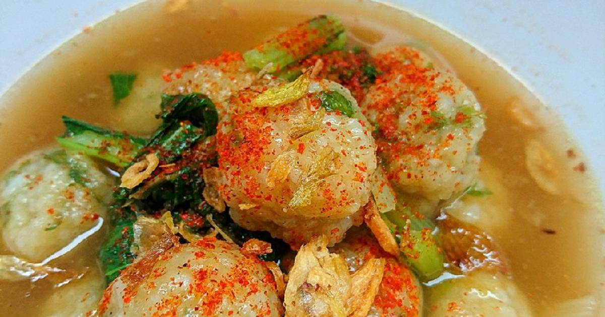 Resep Bakso Nasi Kuah Cuanki Oleh Mels Kitchen Cookpad