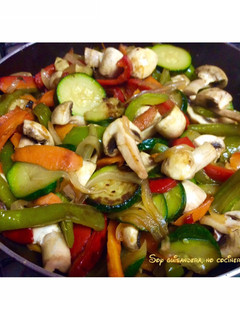 Una foto de Wok de Salteado de verduras