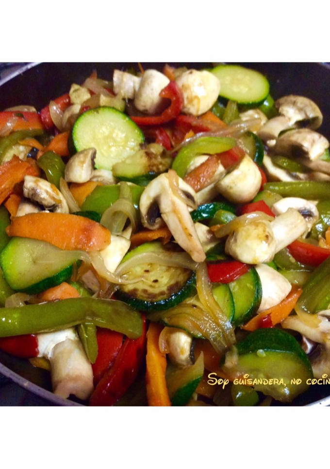 Una foto de Wok de Salteado de verduras