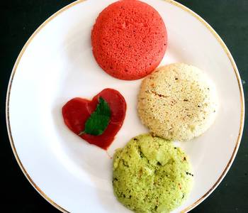 How To Making Recipe Tricolor idli Delicious Simple