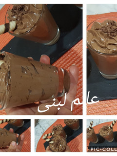 صورة لوصفة موس شوكولاته بدون بيض