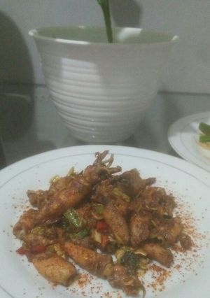 Foto resep Cumi Asin Cabe Bawang