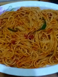 صورة لوصفة سباغيتي