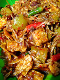 Foto resep Sambel Teri Jengki + Tempe