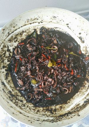 Foto resep Cumi Tinta Hitam