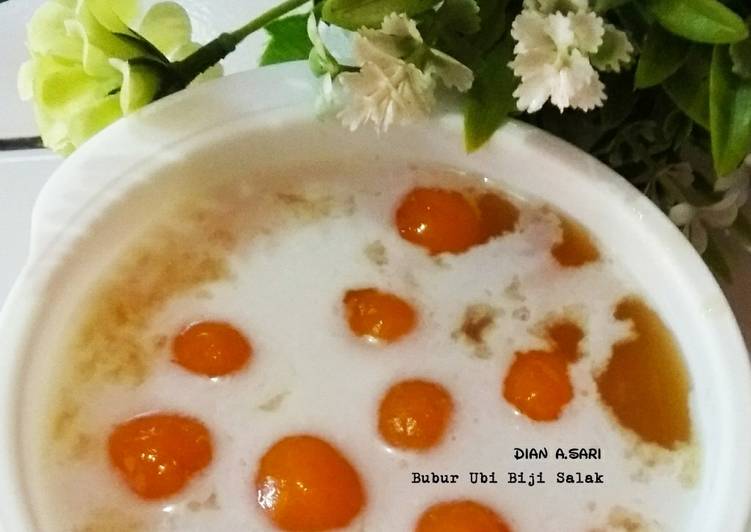 Bubur Ubi Biji Salak