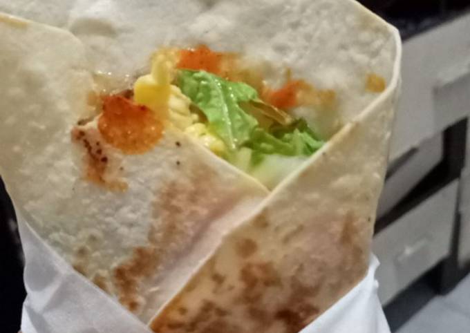 Langkah Mudah untuk Menyiapkan Kebab dengan isian daging cincang, Menggugah Selera