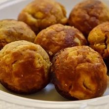 A picture of Appam sweet and nutty.