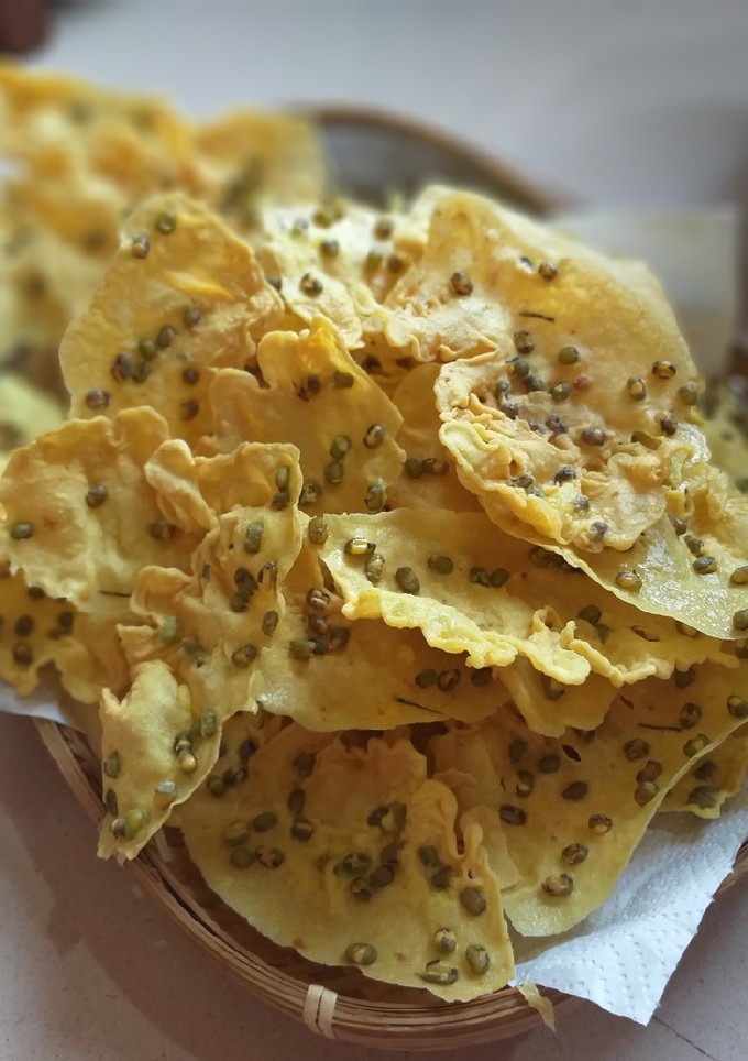 Foto resep Peyek kacang ijo