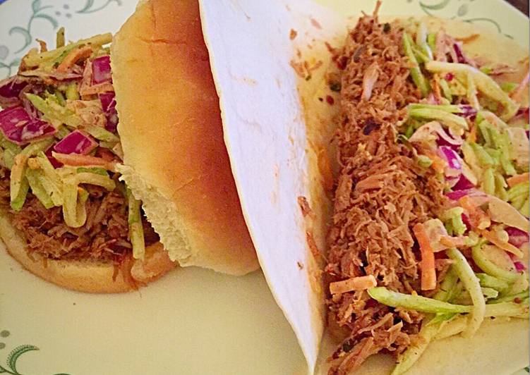 Step-by-Step Guide to Make Award-winning Chipotle Lime Pulled Pork Tacos w/ Citrus Crema Slaw