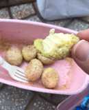 Bánh khoai lang, yến mạch, phô mai