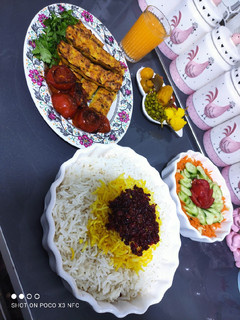 عکسی از دستور کوبیده مرغ تابه ای😋