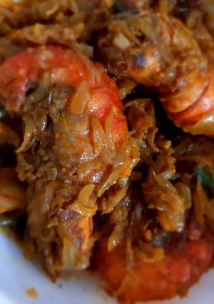 চিংড়ি ভুনা রেসিপির প্রধান ছবি