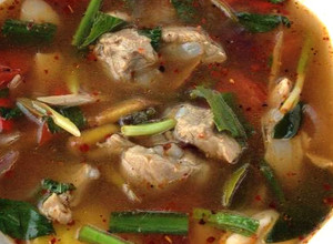 รูปของ ต้มแซ่บกระดูกหมูอ่อน