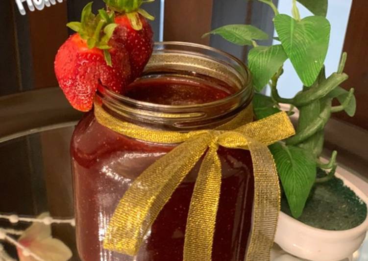 Simple Way to Make Perfect Strawberry jam🍓
