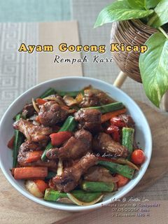 Gambar Ayam Goreng Rempah Kari Tumis Kicap
