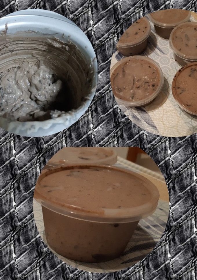 Una foto de Helado de oreo