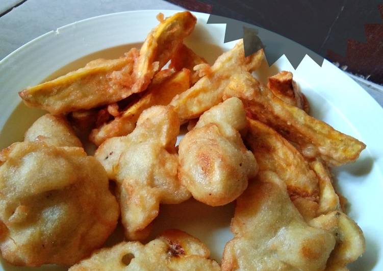 Ubi, pisang goreng simple bgtðŸ¤
