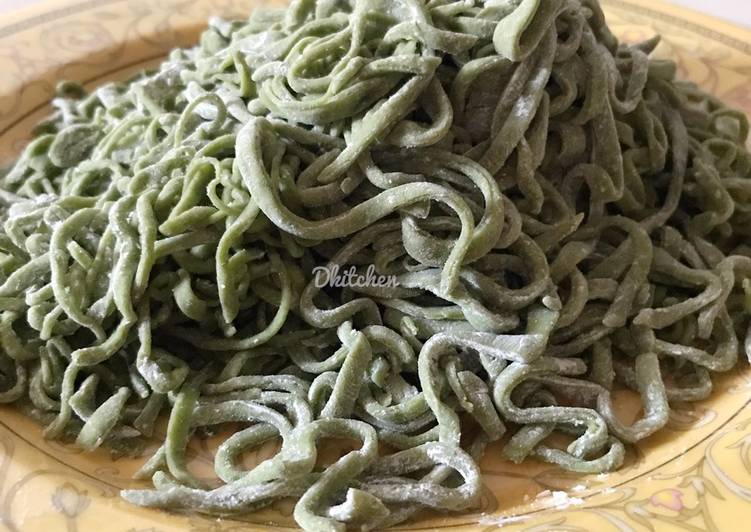 Mie Sayur Homemade - manual /tanpa mesin mie