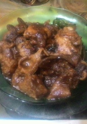 Foto resep Rendang ati ampla ayam,,sajiku..☺