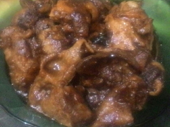 Wajib coba! Resep praktis memasak Rendang ati ampla ayam,,sajiku..☺  nagih banget