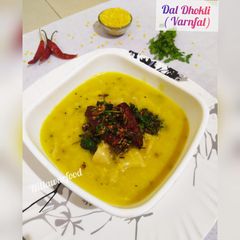 A picture of Dal Dhokli (varnfal).