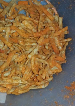 Foto resep Kerupuk bawang rasa balado