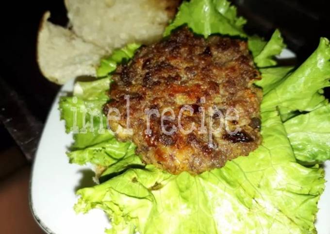 Cara Buat Patty burger enak dan sederhana Sederhana Dan Enak