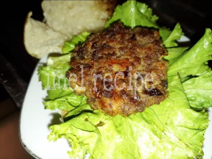 Cara Buat Patty burger enak dan sederhana Sederhana Dan Enak