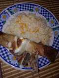 Arroz con zanahoria y nabo