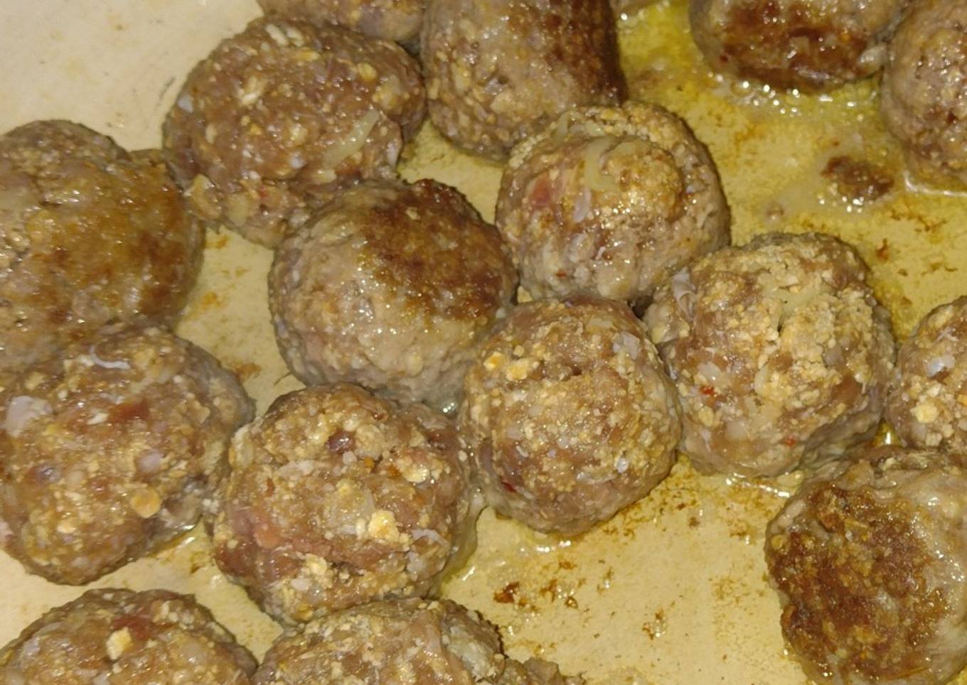 Albóndigas de carne y avena