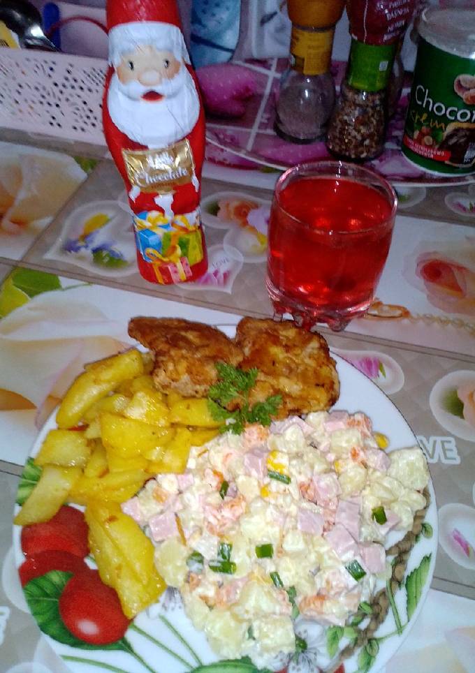 Салат з буженини